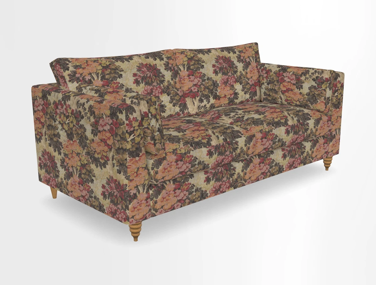 Saltdean 3 seater sofa in Covertex Lombardia Bianco