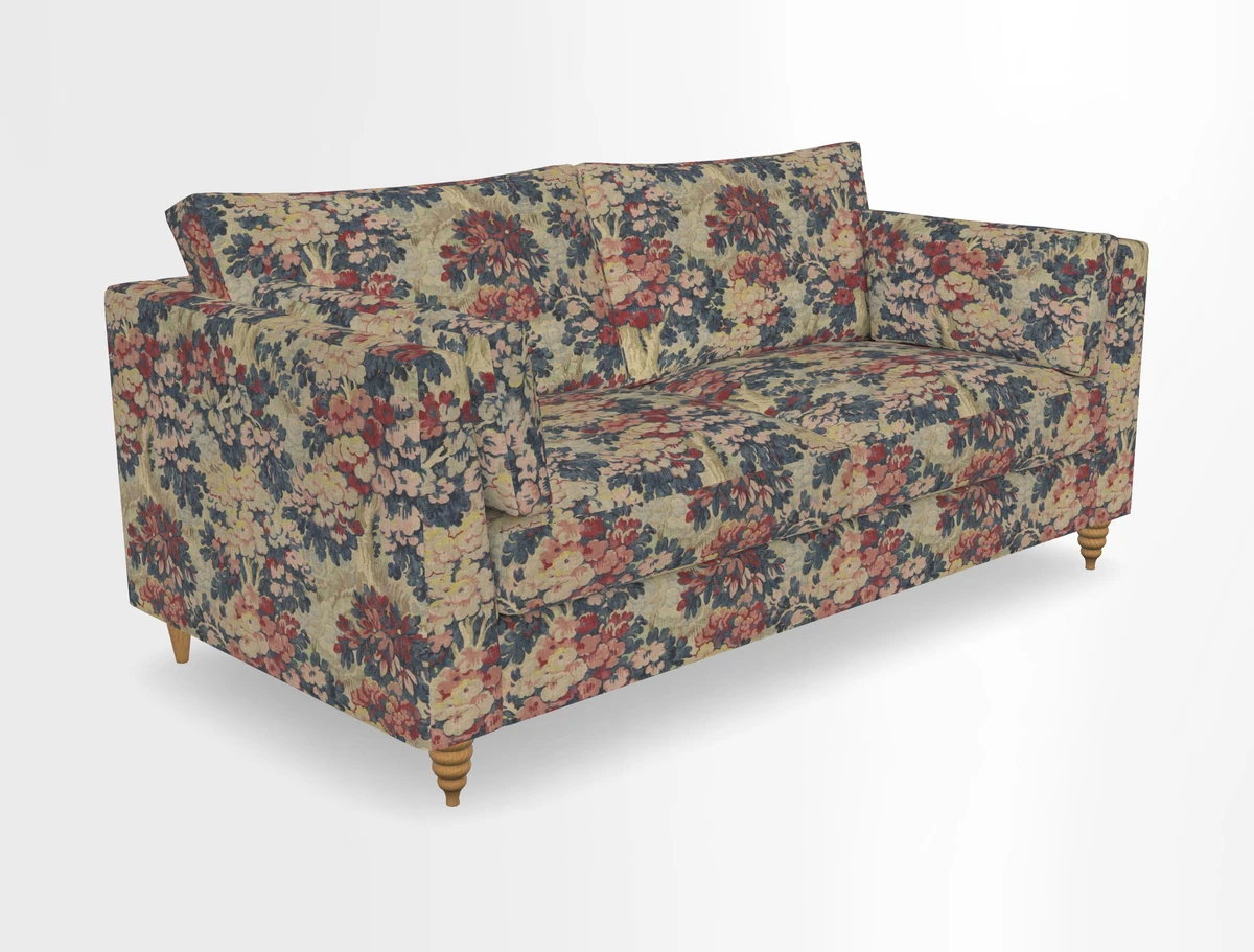 Saltdean 3 seater sofa in Covertex Lombardia Bianco