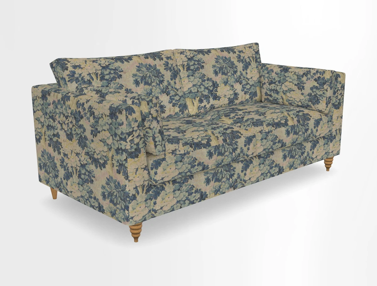 Saltdean 3 seater sofa in Covertex Lombardia Bianco