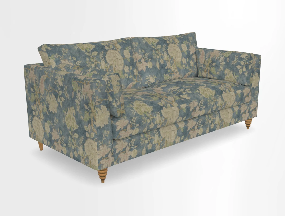Saltdean 3 seater sofa in Covertex Lombardia Bianco