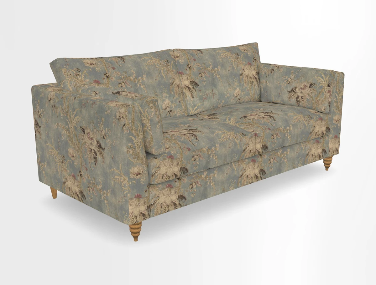 Saltdean 3 seater sofa in Covertex Lombardia Bianco
