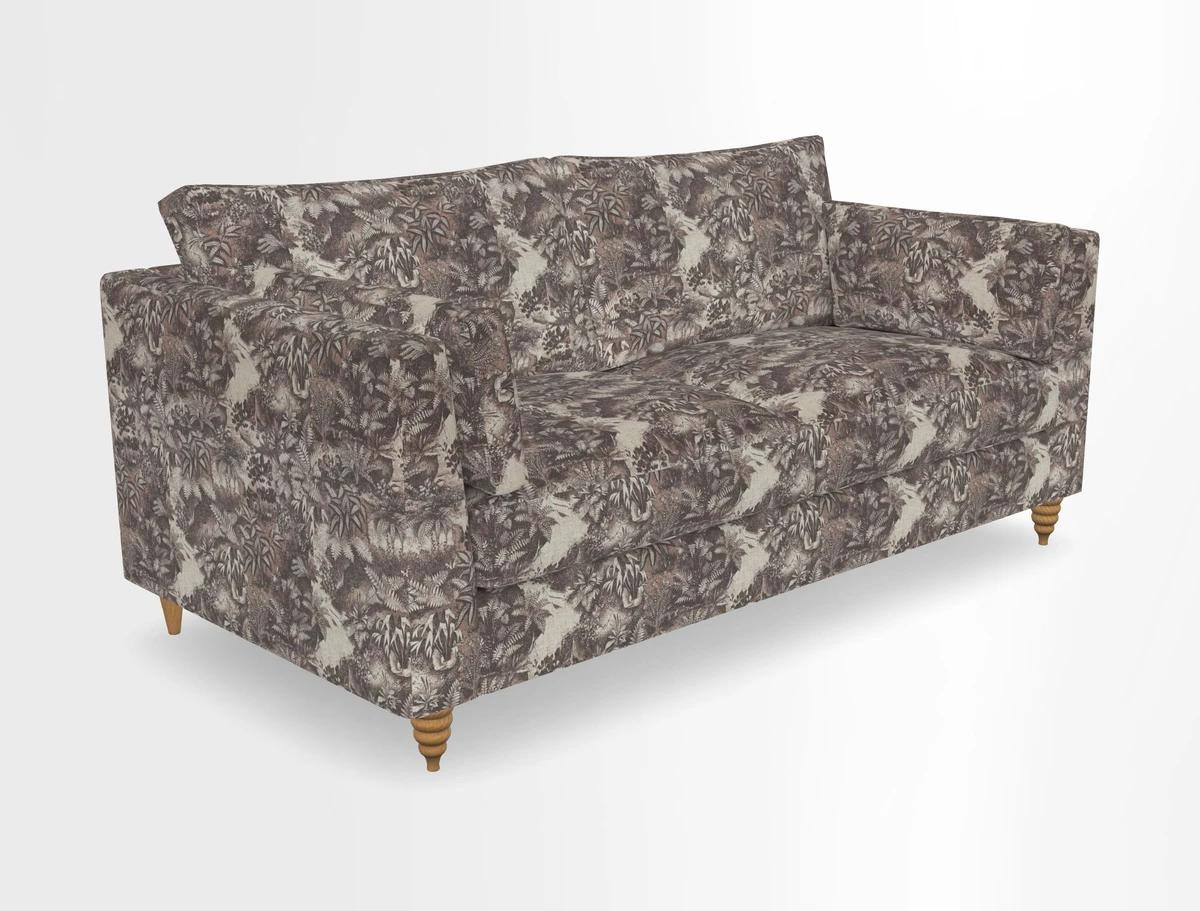 Saltdean 3 seater sofa in Covertex Lombardia Bianco