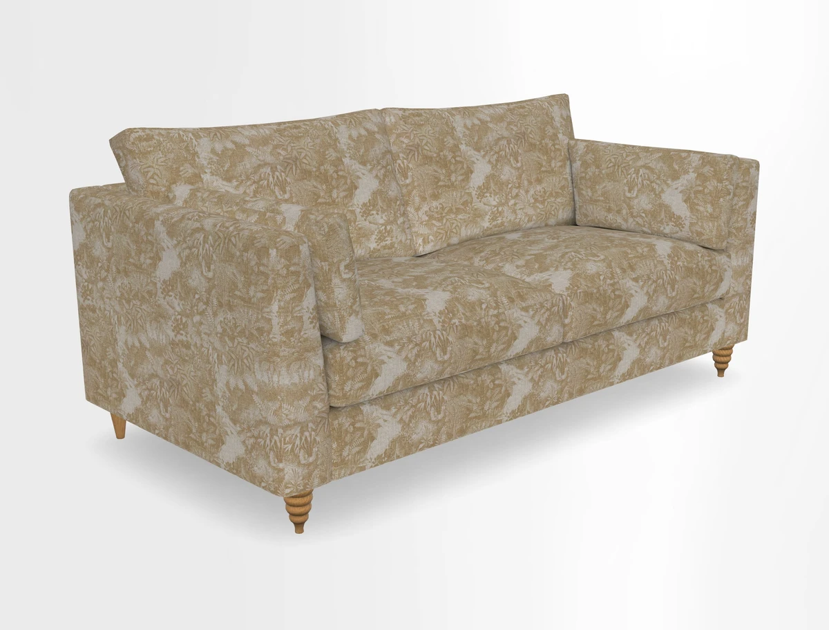 Saltdean 3 seater sofa in Covertex Lombardia Bianco