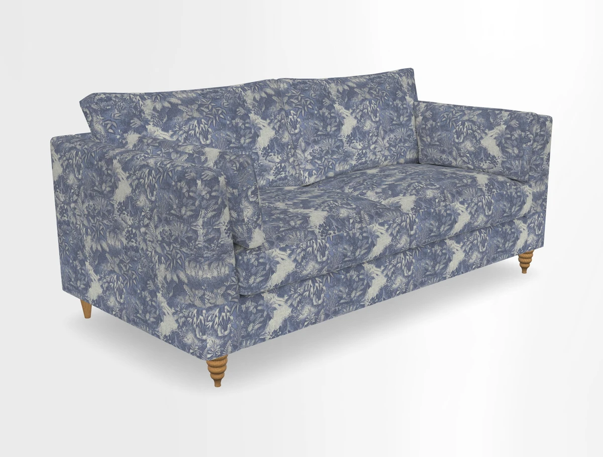 Saltdean 3 seater sofa in Covertex Lombardia Bianco
