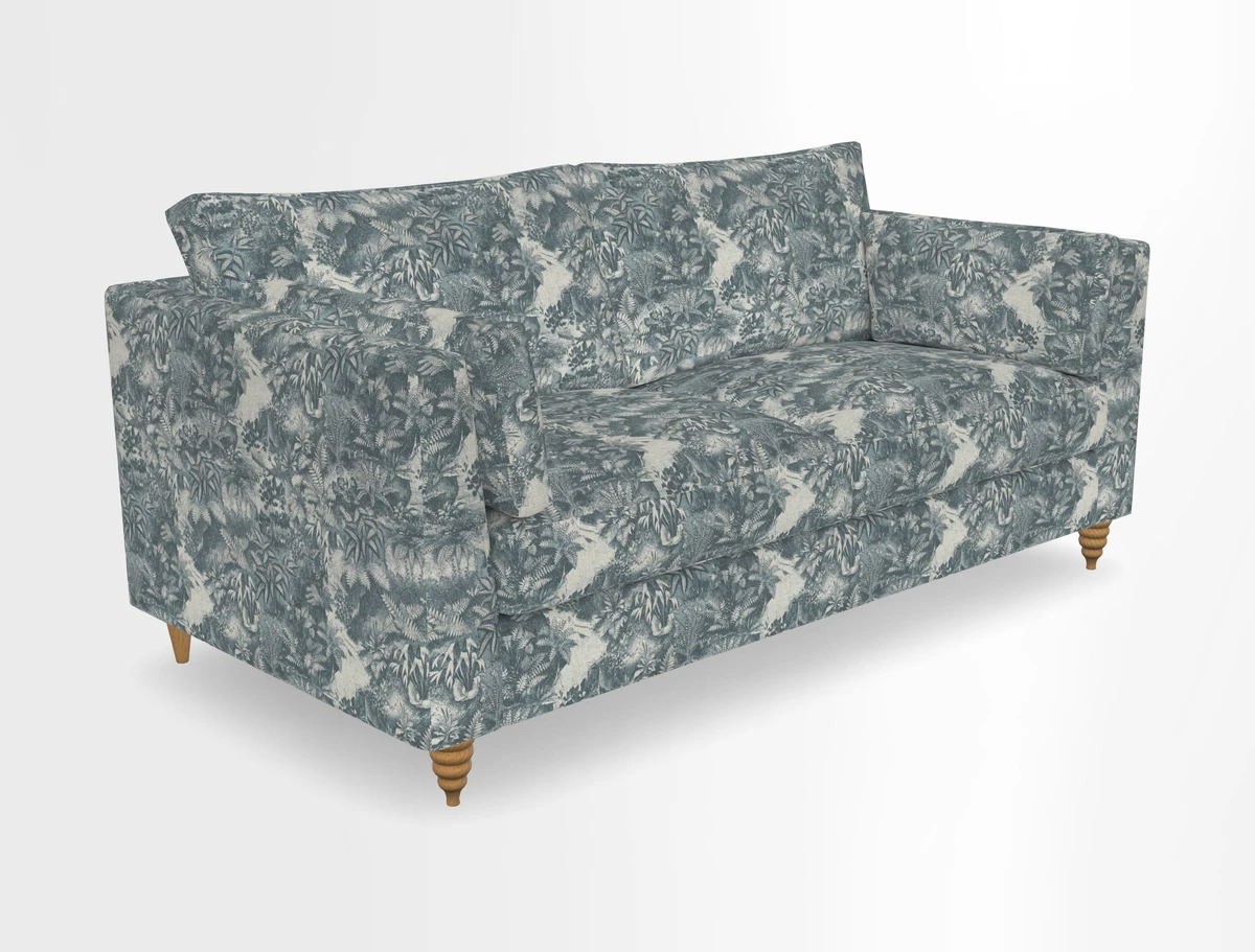 Saltdean 3 seater sofa in Covertex Lombardia Bianco