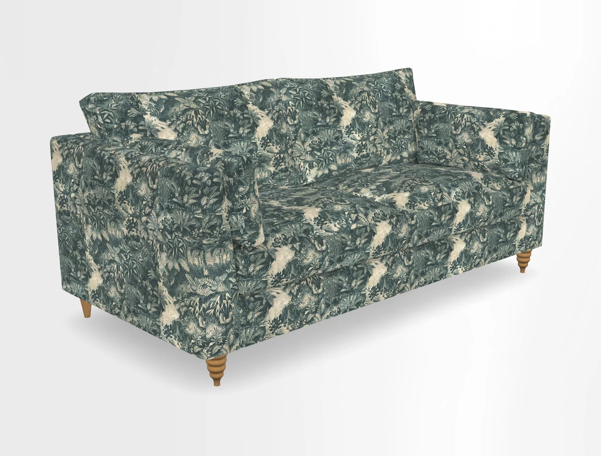 Saltdean 3 seater sofa in Covertex Lombardia Bianco