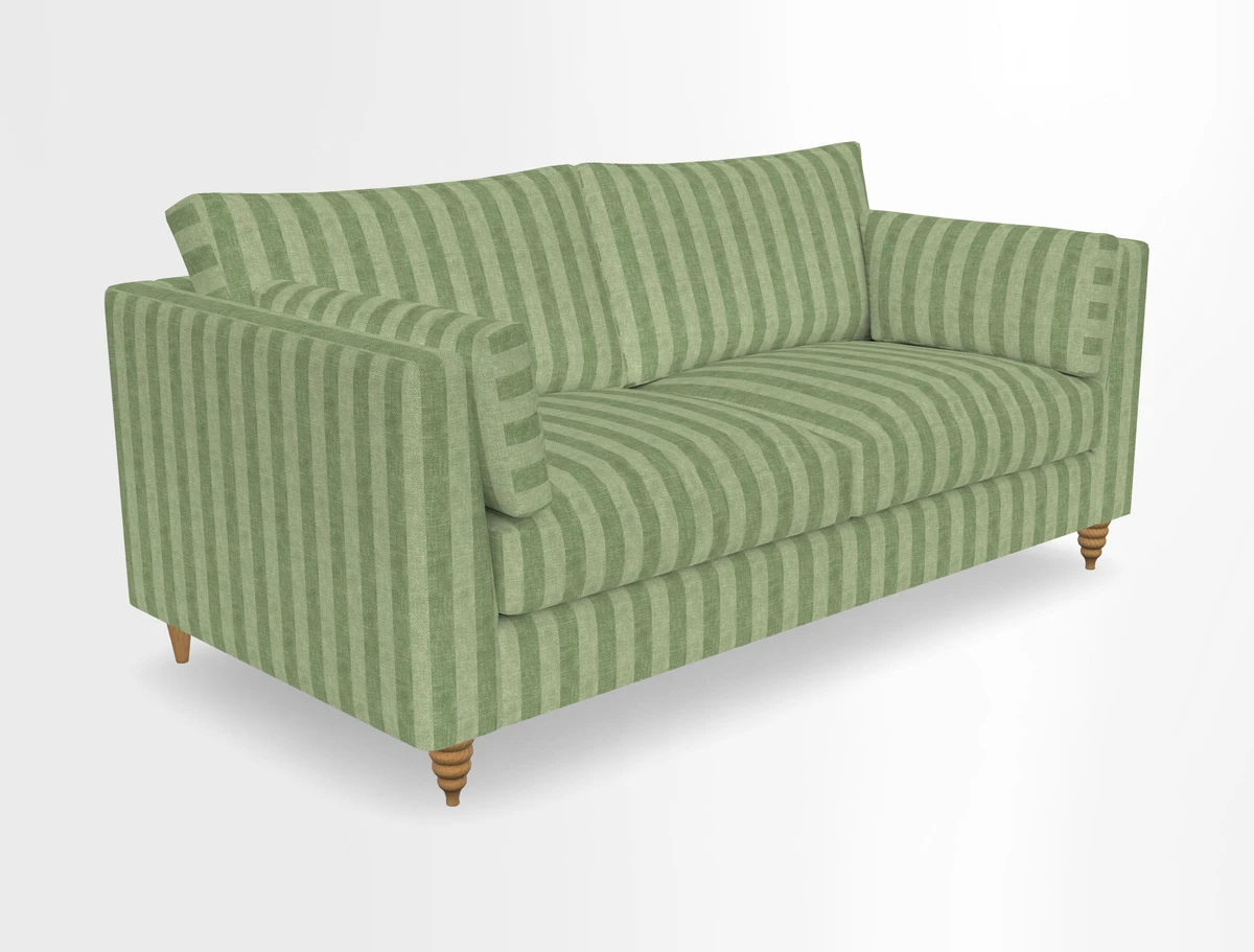 Saltdean 3 seater sofa in Covertex Lombardia Bianco