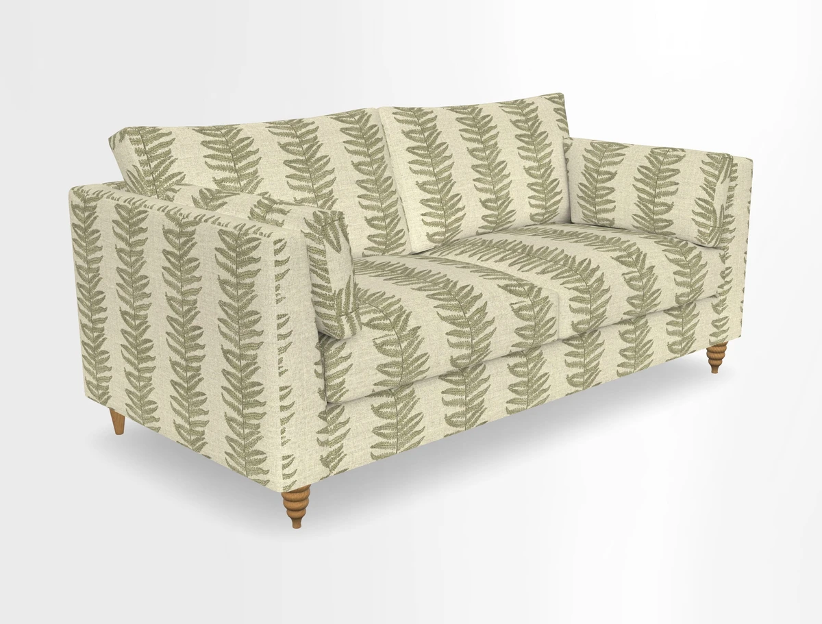 Saltdean 3 seater sofa in Covertex Lombardia Bianco