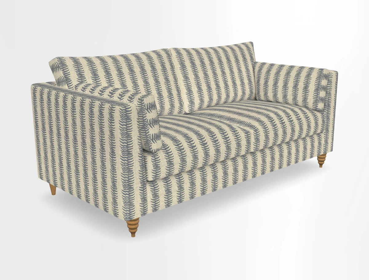 Saltdean 3 seater sofa in Covertex Lombardia Bianco