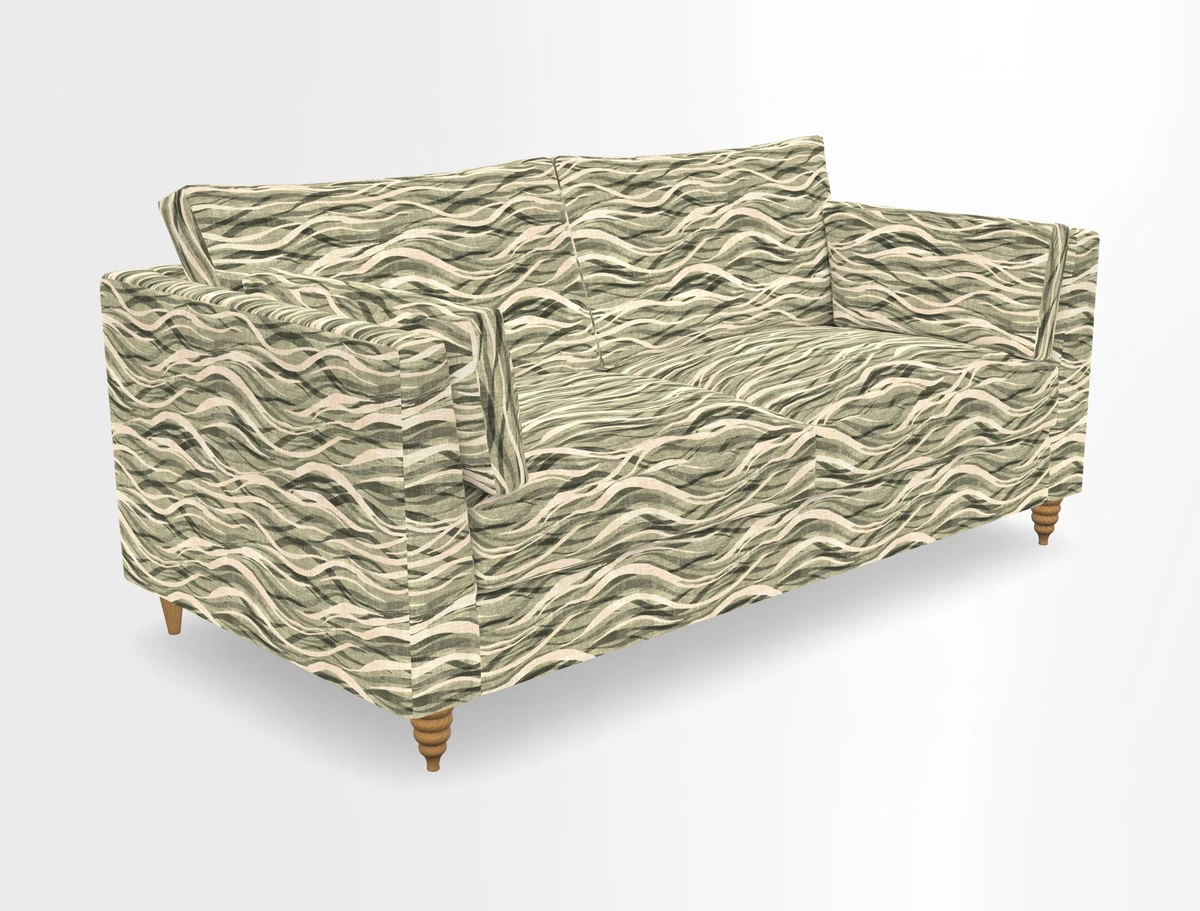 Saltdean 3 seater sofa in Covertex Lombardia Bianco