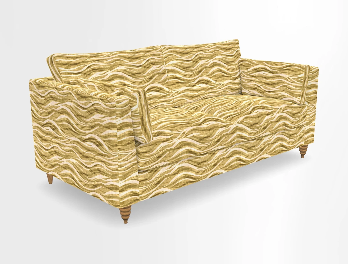 Saltdean 3 seater sofa in Covertex Lombardia Bianco