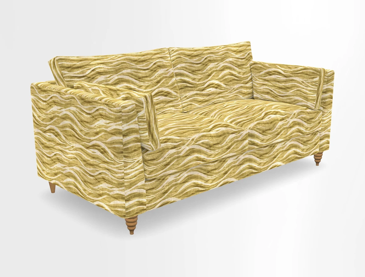 Saltdean 3 seater sofa in Covertex Lombardia Bianco