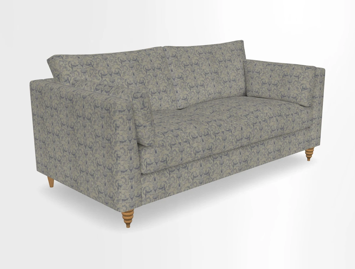 Saltdean 3 seater sofa in Covertex Lombardia Bianco