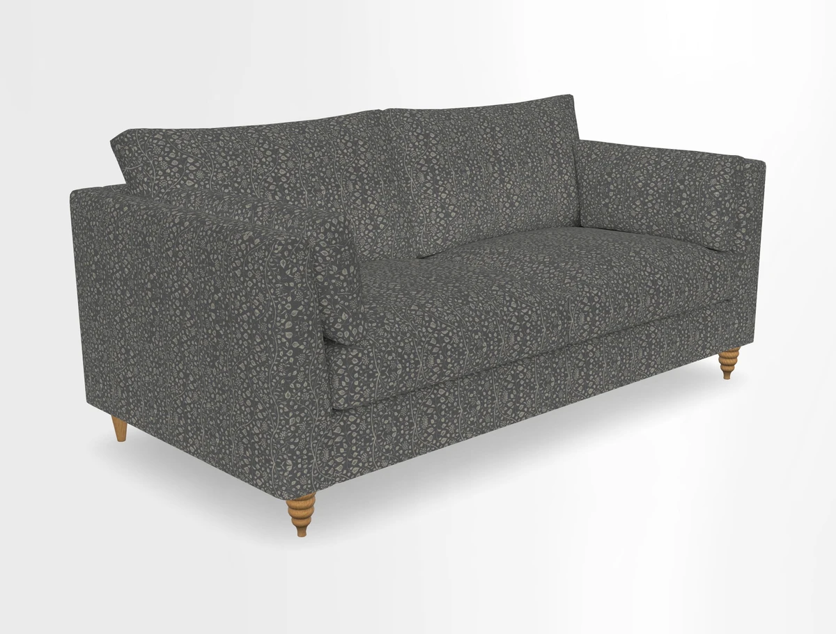 Saltdean 3 seater sofa in Covertex Lombardia Bianco