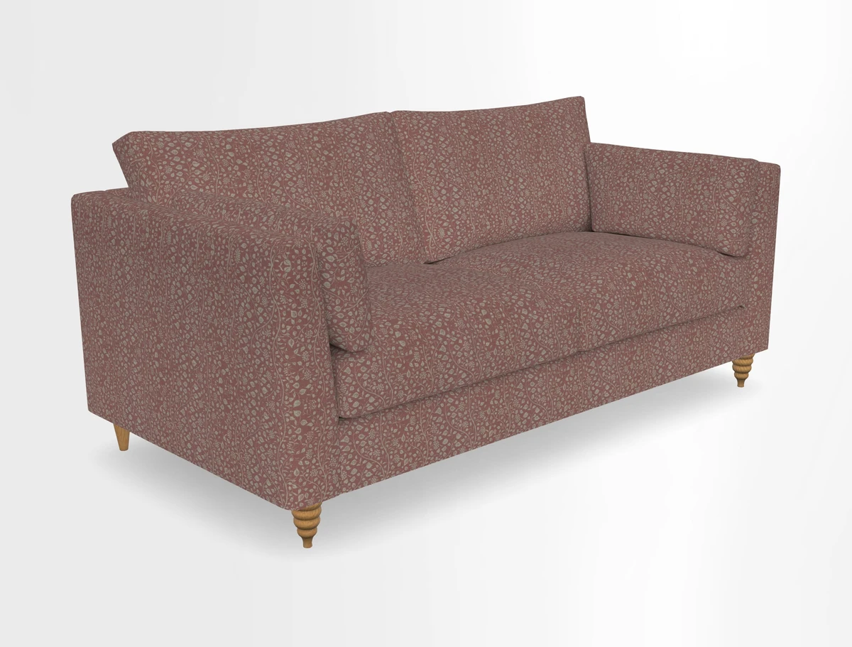 Saltdean 3 seater sofa in Covertex Lombardia Bianco