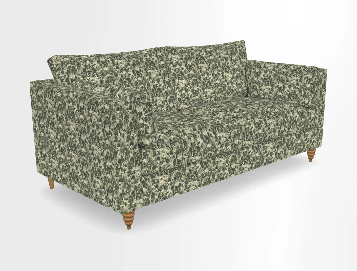 Saltdean 3 seater sofa in Covertex Lombardia Bianco