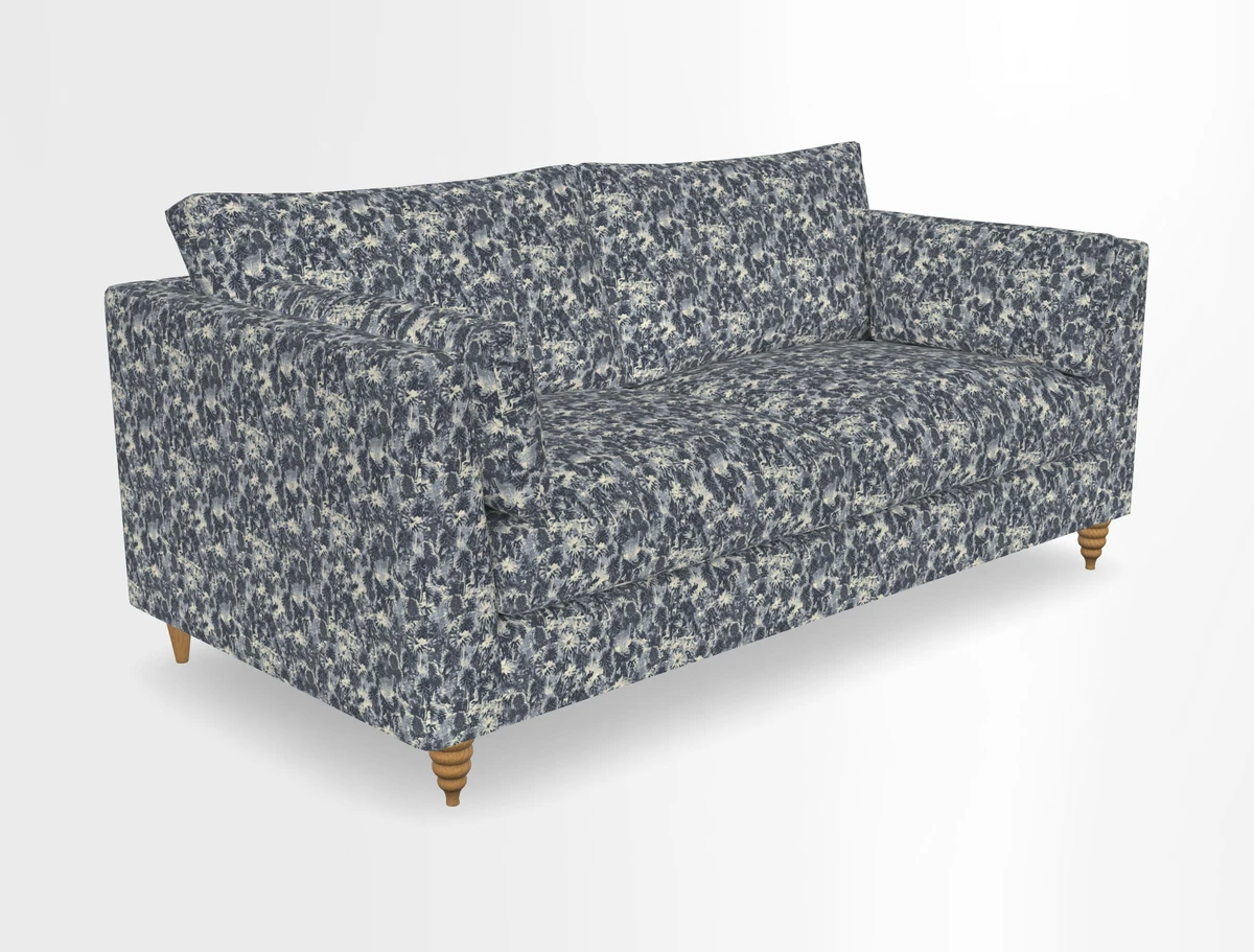 Saltdean 3 seater sofa in Covertex Lombardia Bianco