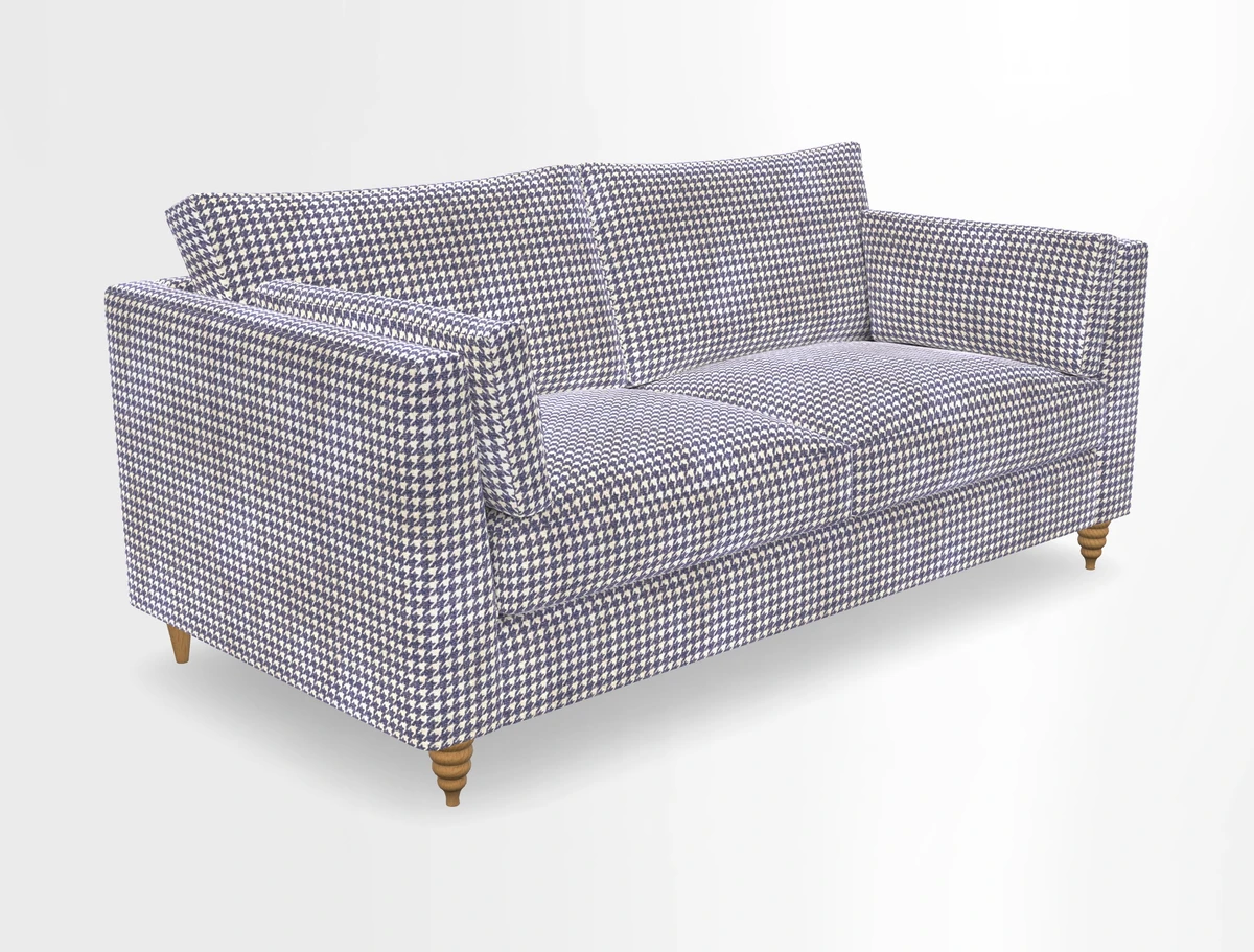Saltdean 3 seater sofa in Covertex Lombardia Bianco