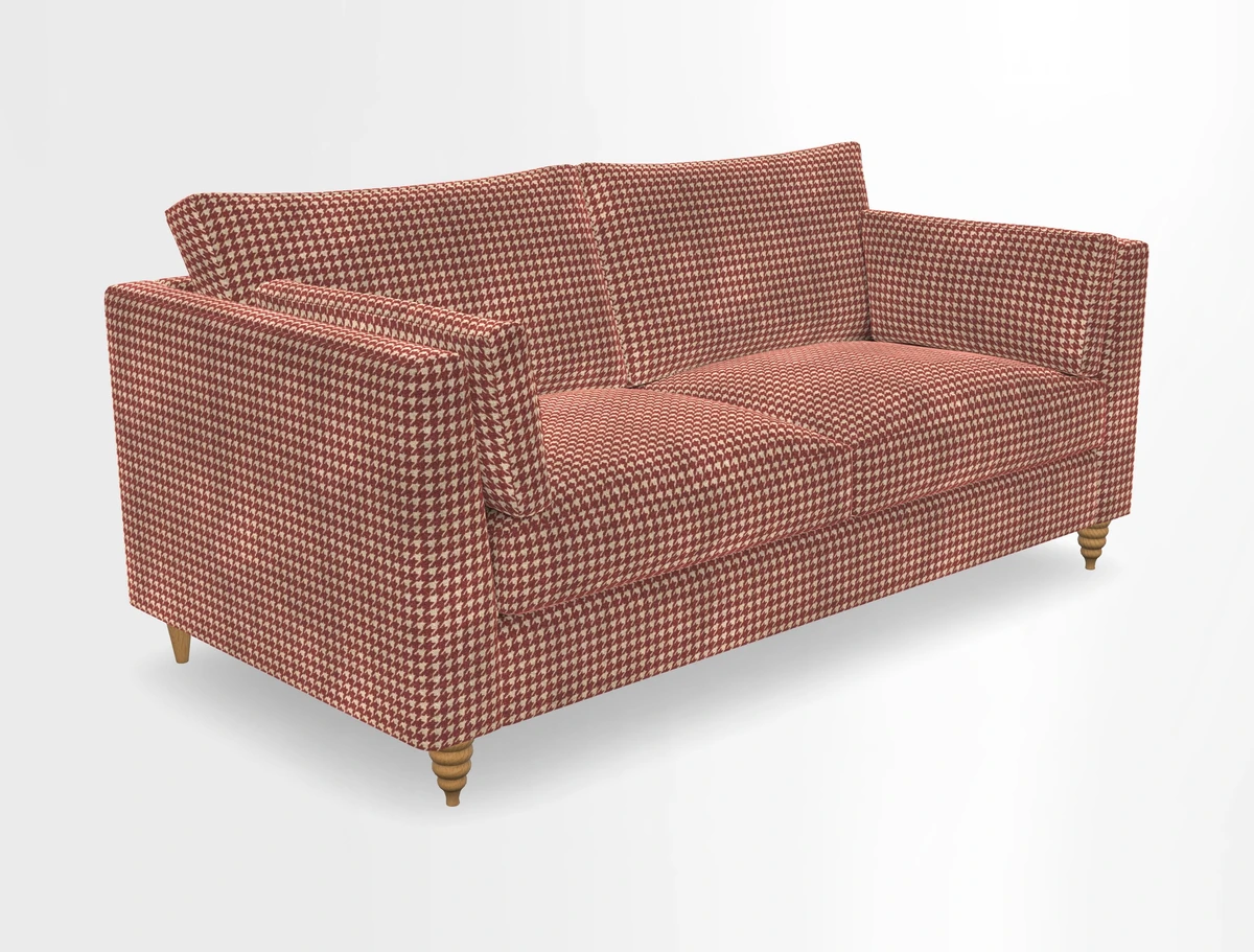 Saltdean 3 seater sofa in Covertex Lombardia Bianco