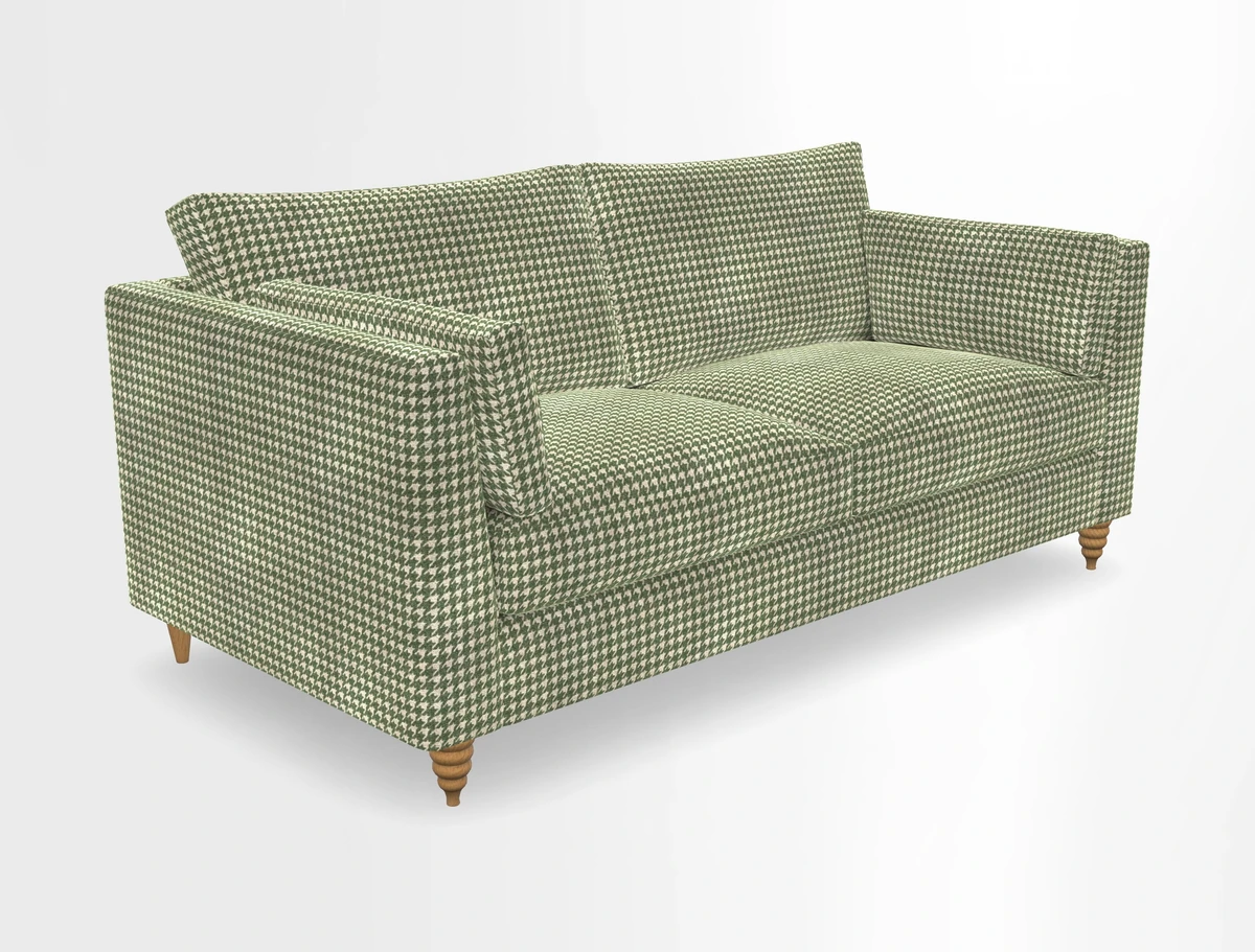 Saltdean 3 seater sofa in Covertex Lombardia Bianco