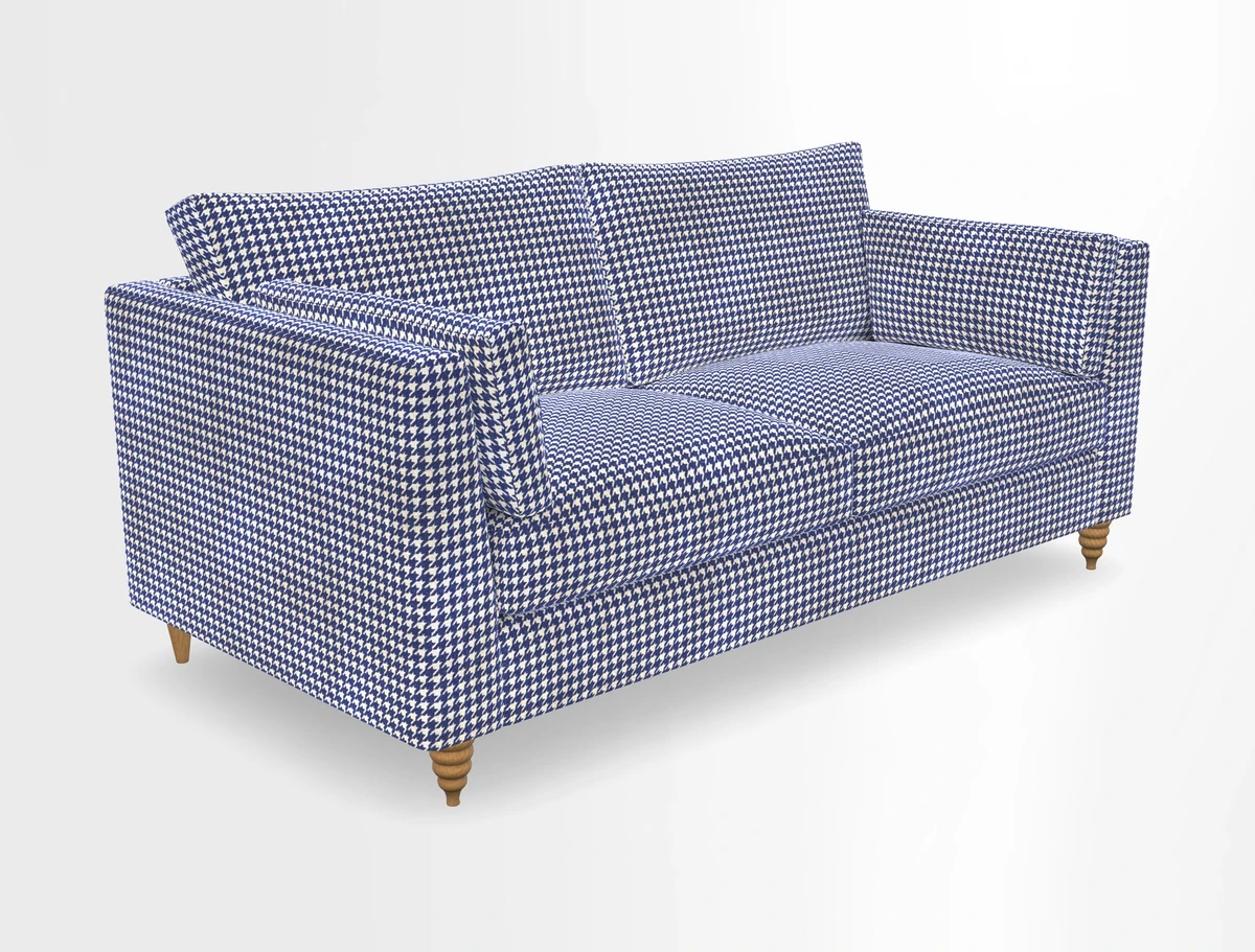 Saltdean 3 seater sofa in Covertex Lombardia Bianco