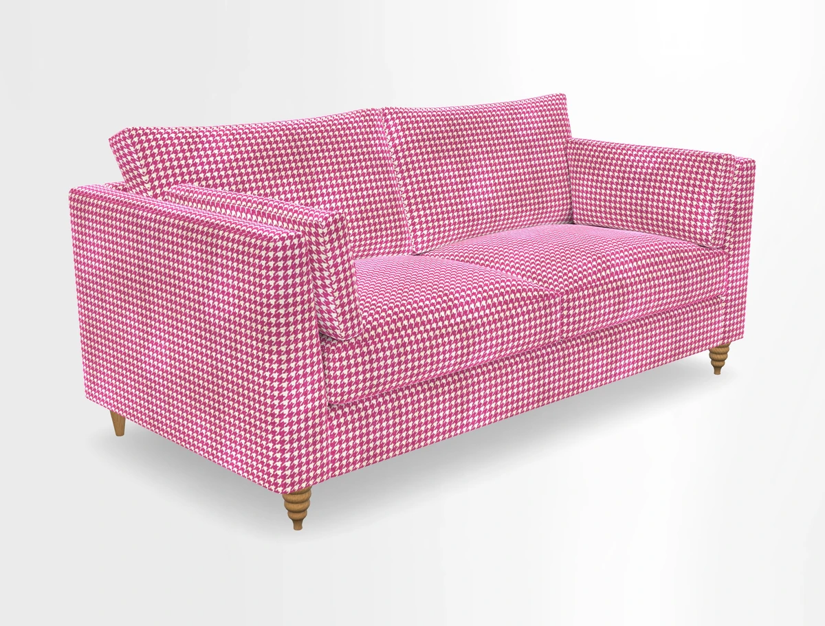 Saltdean 3 seater sofa in Covertex Lombardia Bianco