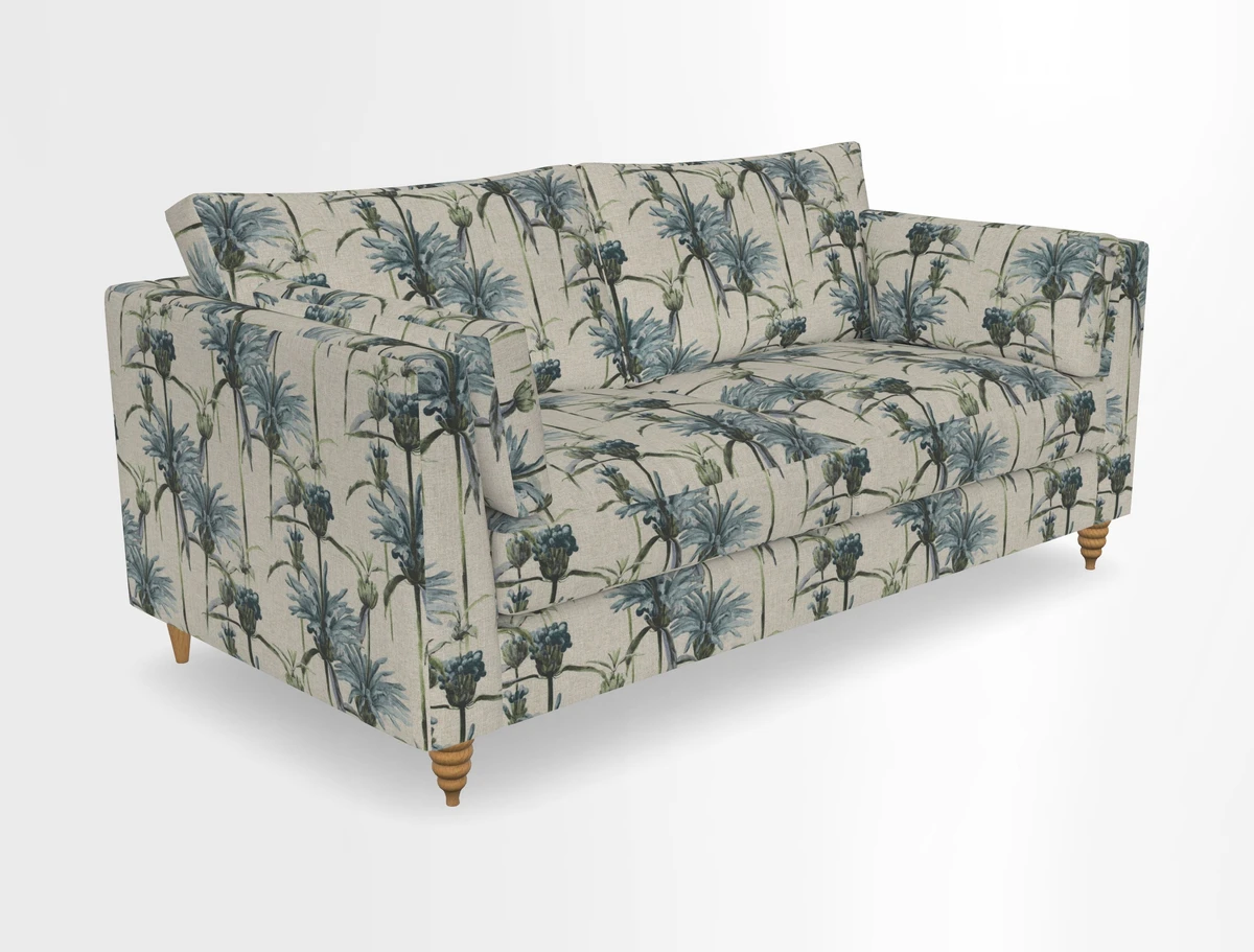 Saltdean 3 seater sofa in Covertex Lombardia Bianco