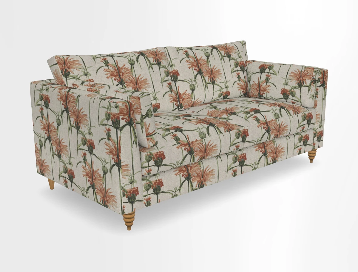 Saltdean 3 seater sofa in Covertex Lombardia Bianco