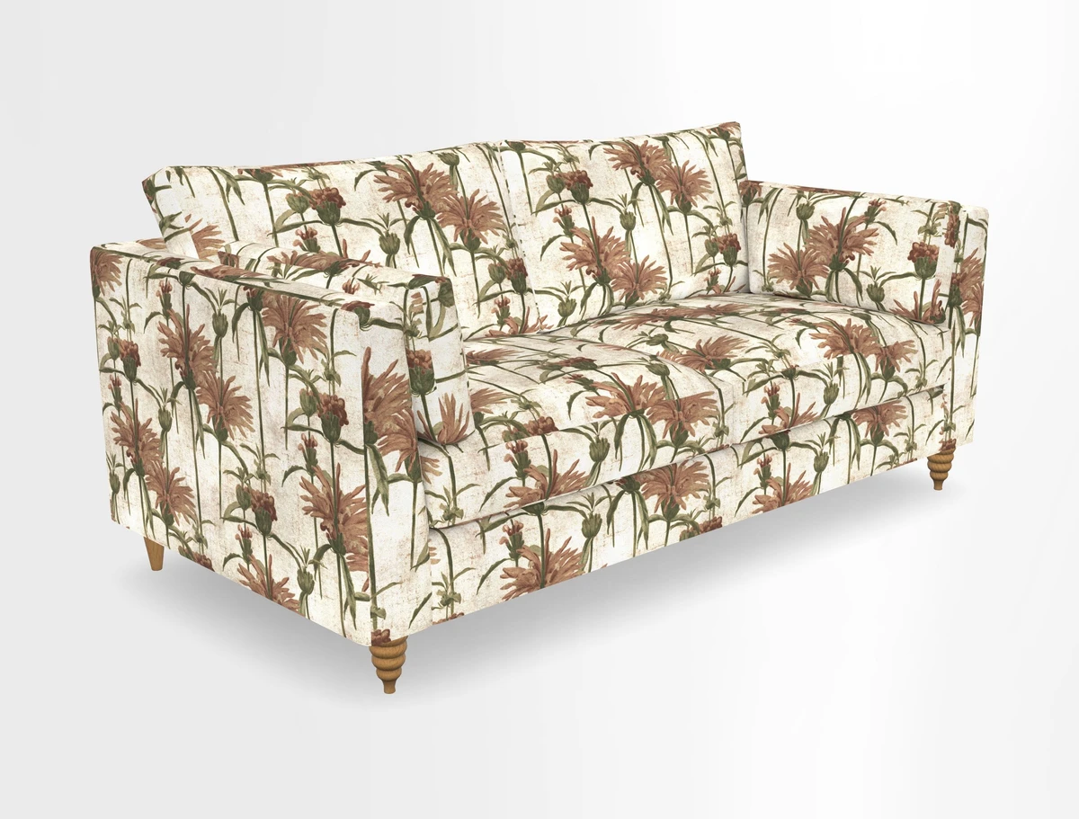 Saltdean 3 seater sofa in Covertex Lombardia Bianco