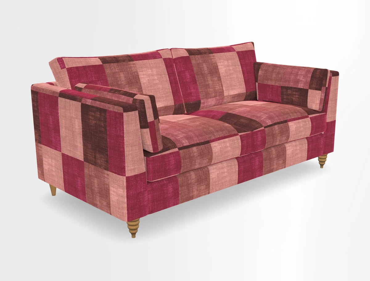 Saltdean 3 seater sofa in Covertex Lombardia Bianco