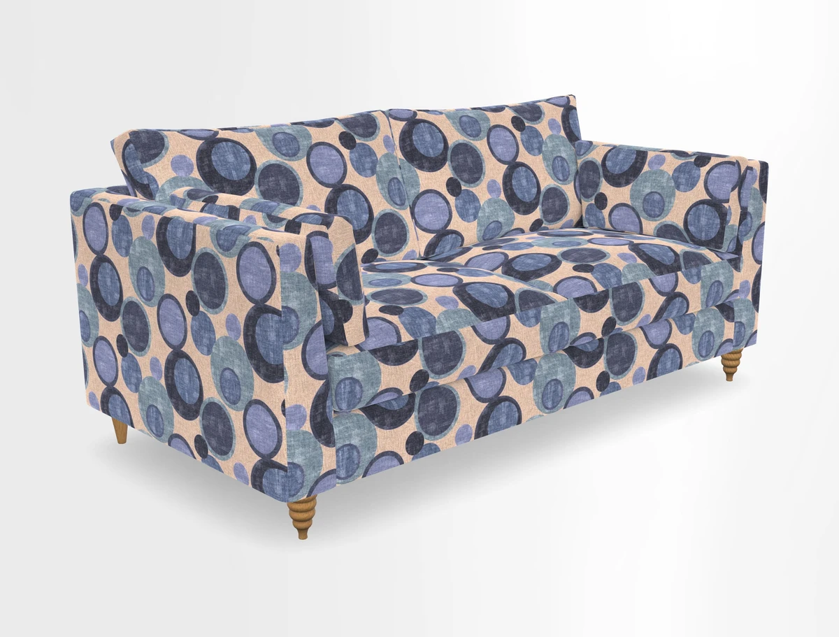 Saltdean 3 seater sofa in Covertex Lombardia Bianco