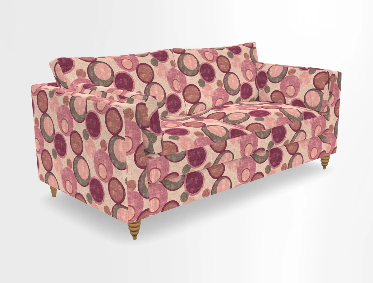 Saltdean 3 seater sofa in Covertex Lombardia Bianco