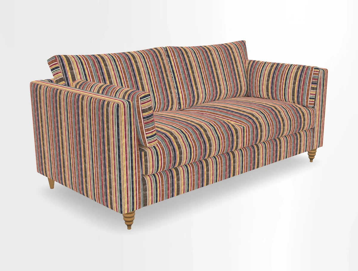 Saltdean 3 seater sofa in Covertex Lombardia Bianco