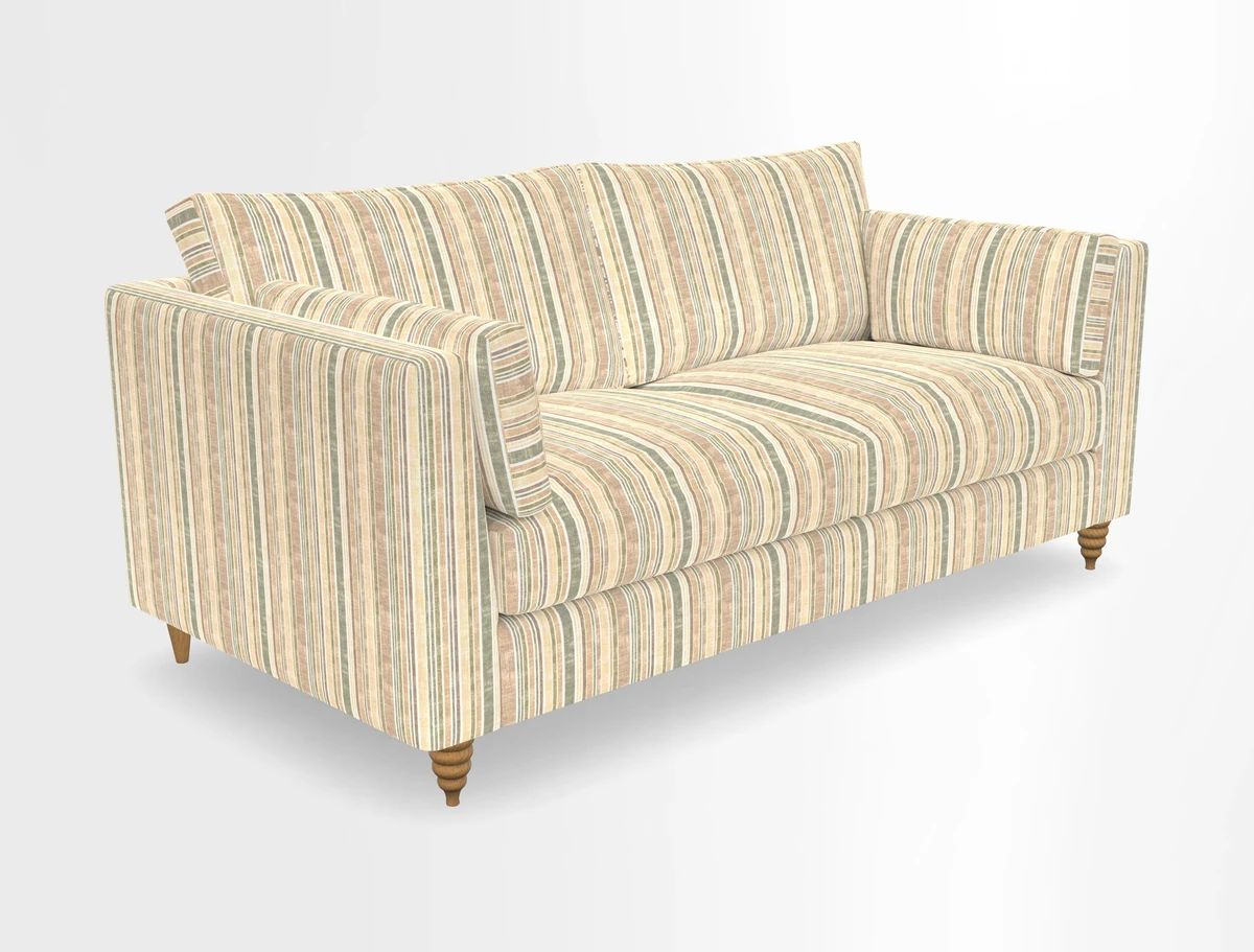Saltdean 3 seater sofa in Covertex Lombardia Bianco