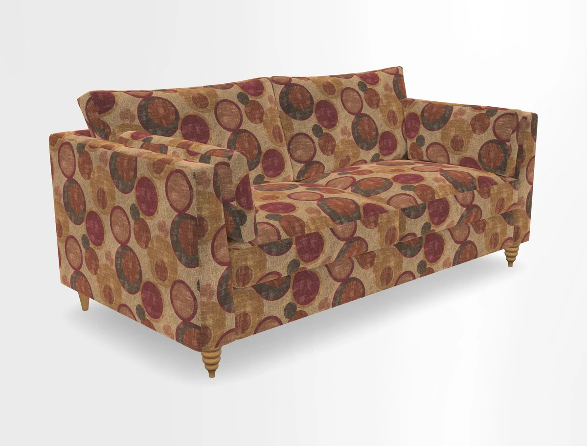 Saltdean 3 seater sofa in Covertex Lombardia Bianco