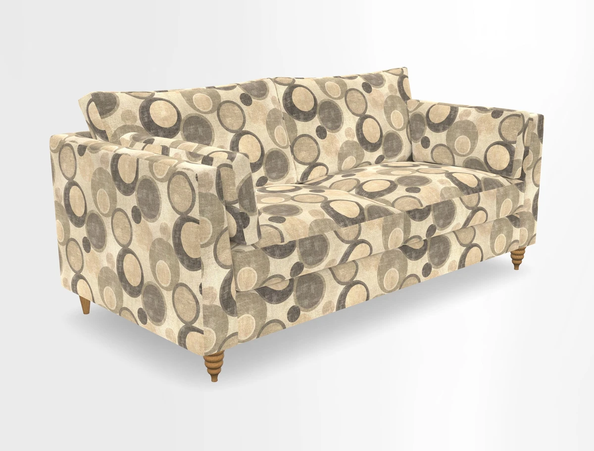 Saltdean 3 seater sofa in Covertex Lombardia Bianco