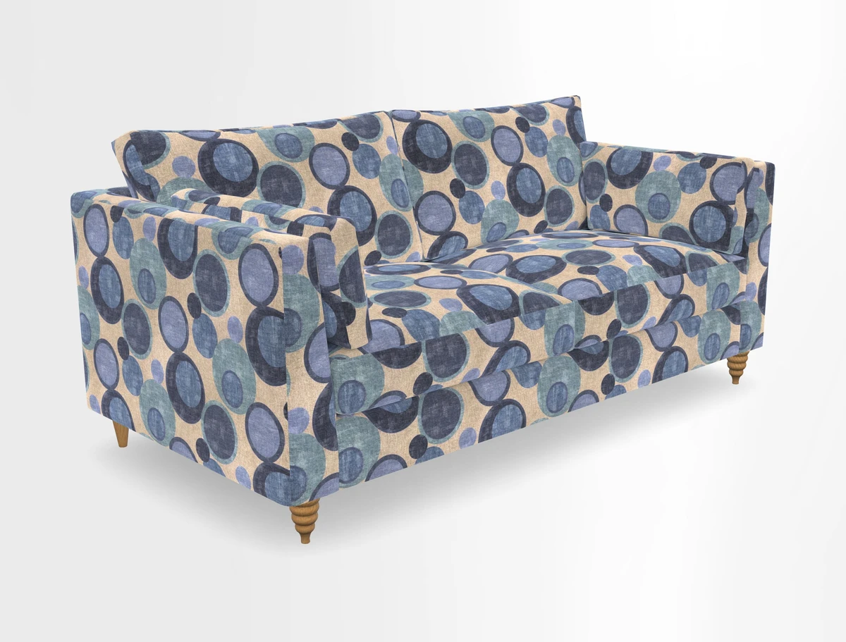 Saltdean 3 seater sofa in Covertex Lombardia Bianco