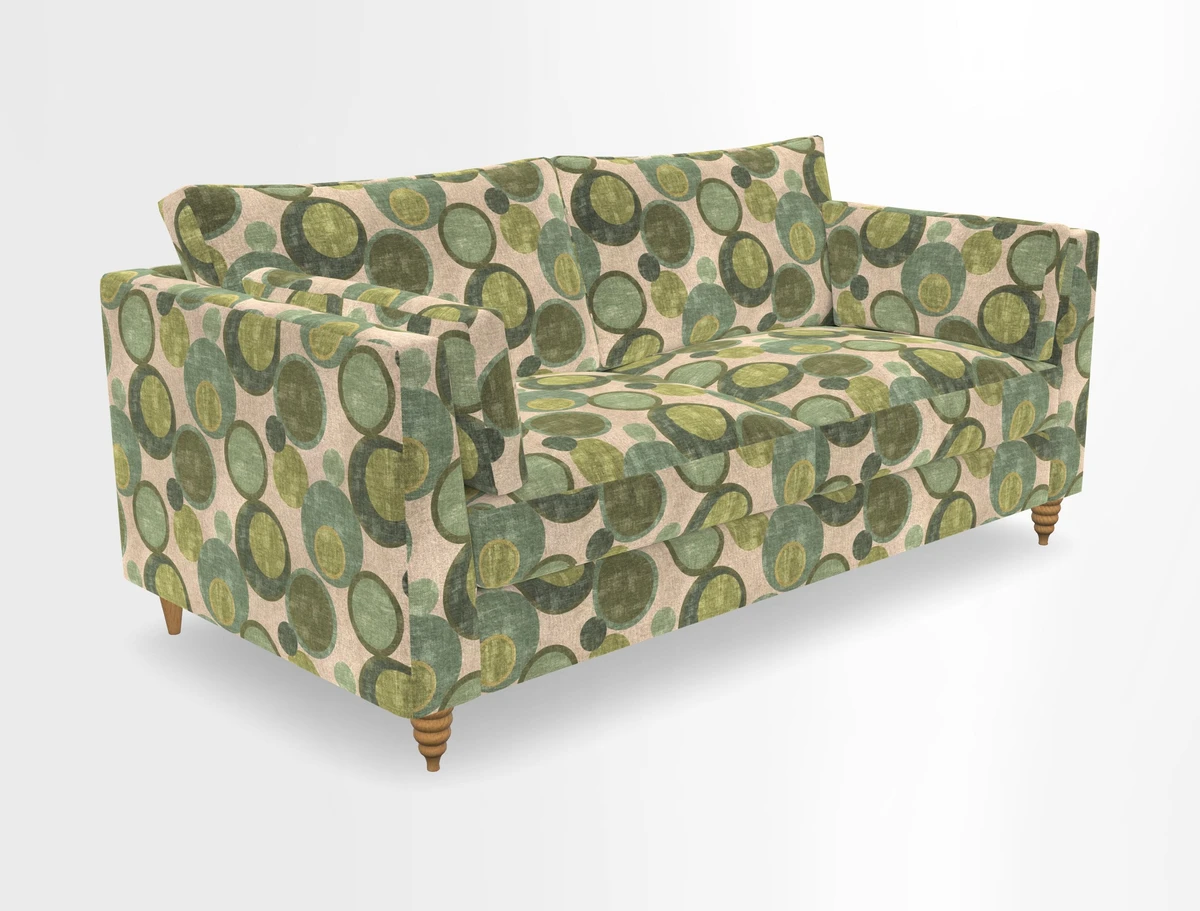 Saltdean 3 seater sofa in Covertex Lombardia Bianco