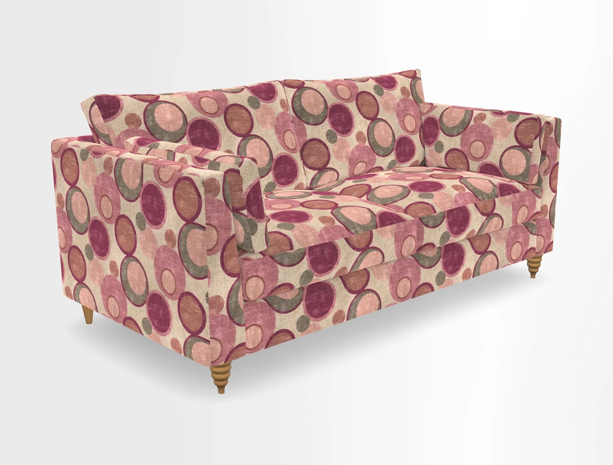 Saltdean 3 seater sofa in Covertex Lombardia Bianco