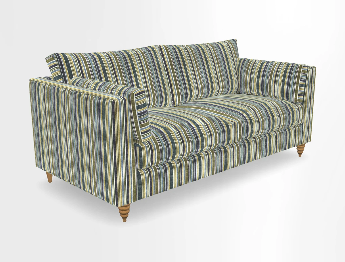 Saltdean 3 seater sofa in Covertex Lombardia Bianco