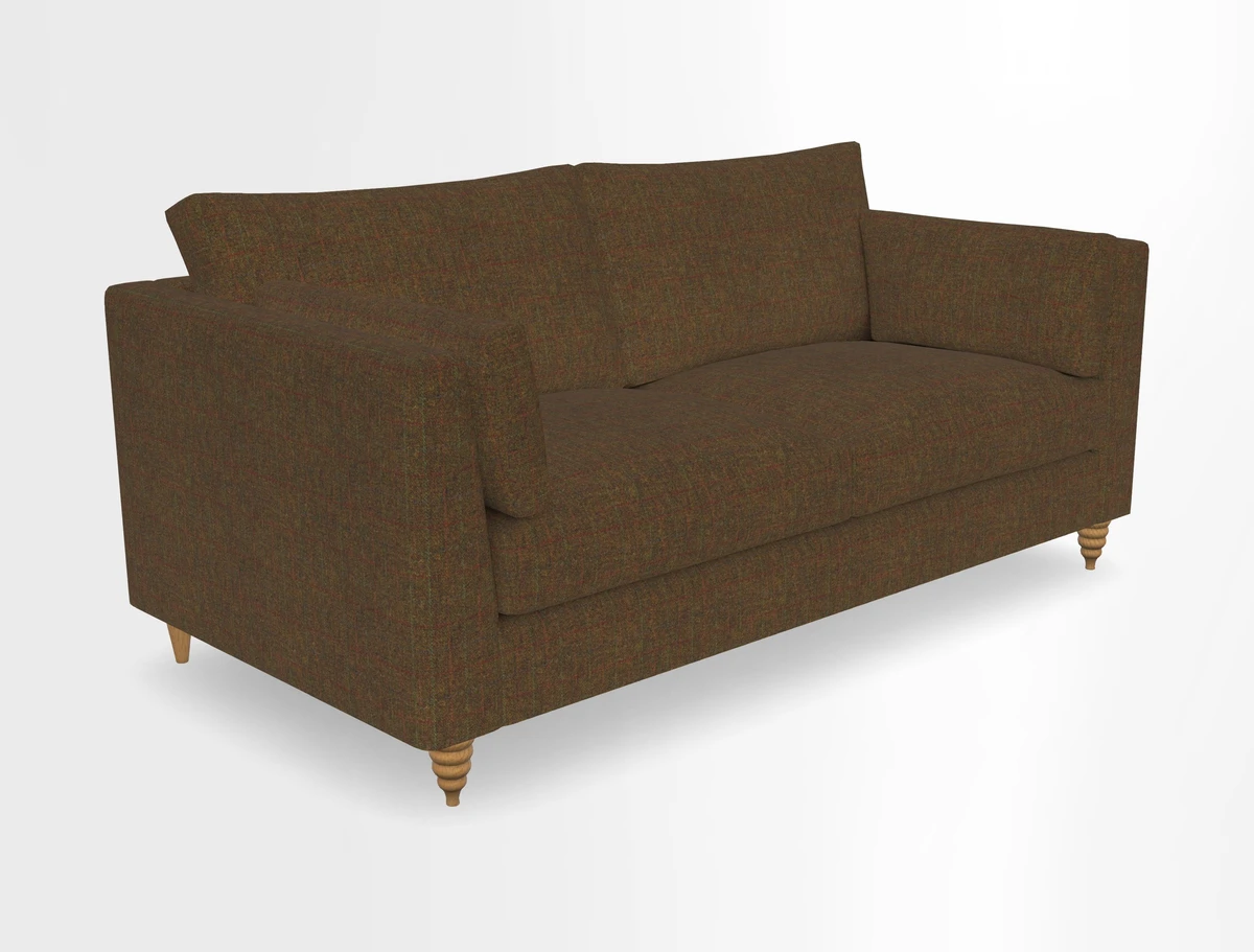 Saltdean 3 seater sofa in Covertex Lombardia Bianco