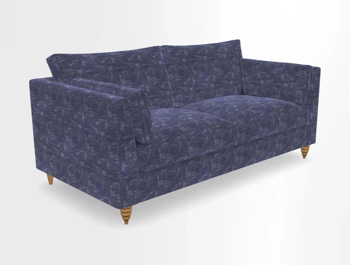 Saltdean 3 seater sofa in Covertex Lombardia Bianco