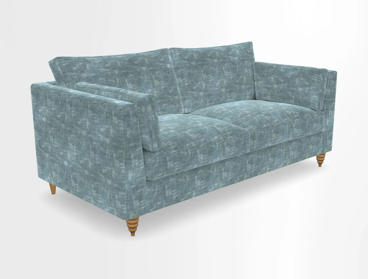Saltdean 3 seater sofa in Covertex Lombardia Bianco
