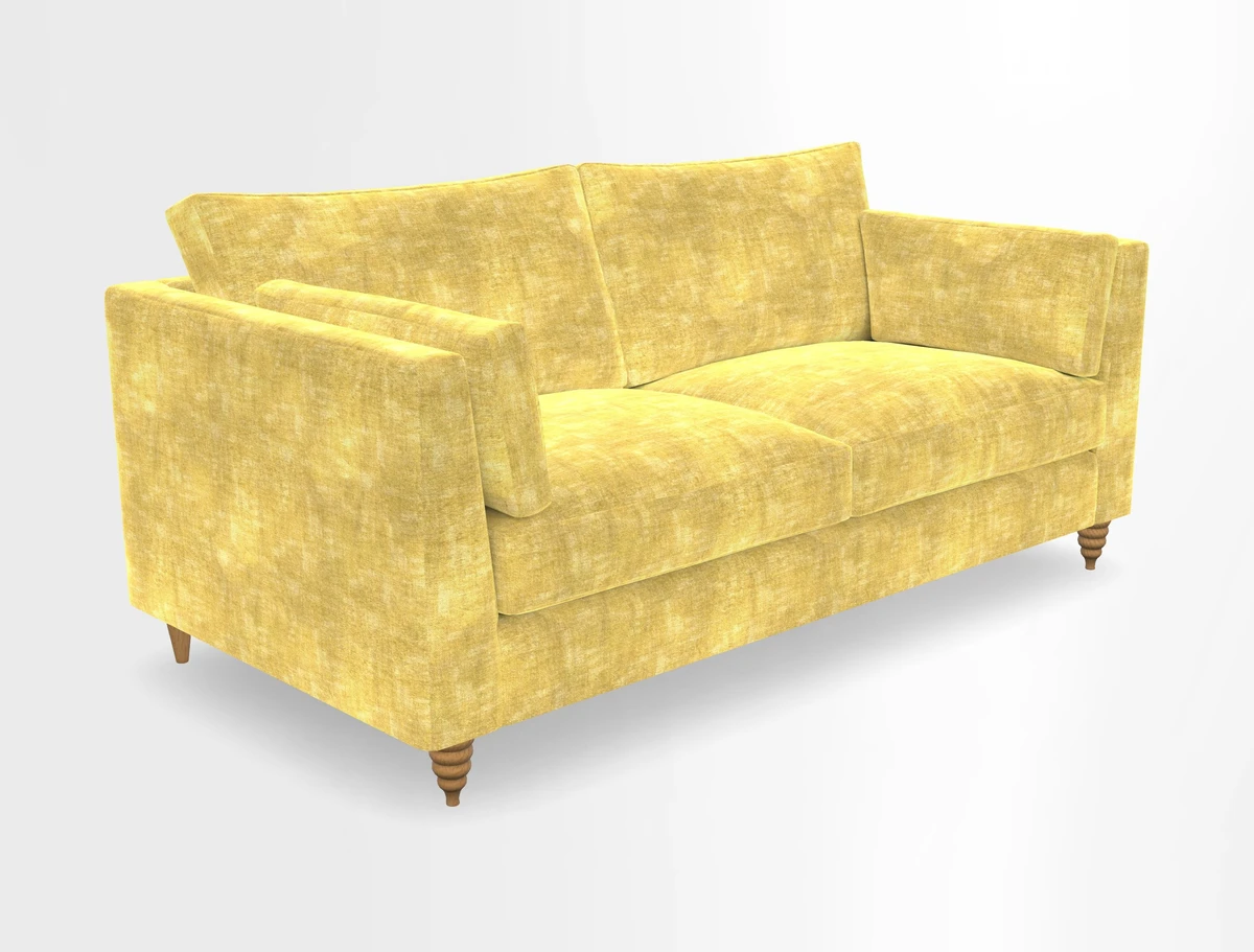 Saltdean 3 seater sofa in Covertex Lombardia Bianco