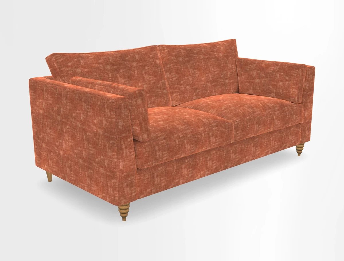 Saltdean 3 seater sofa in Covertex Lombardia Bianco