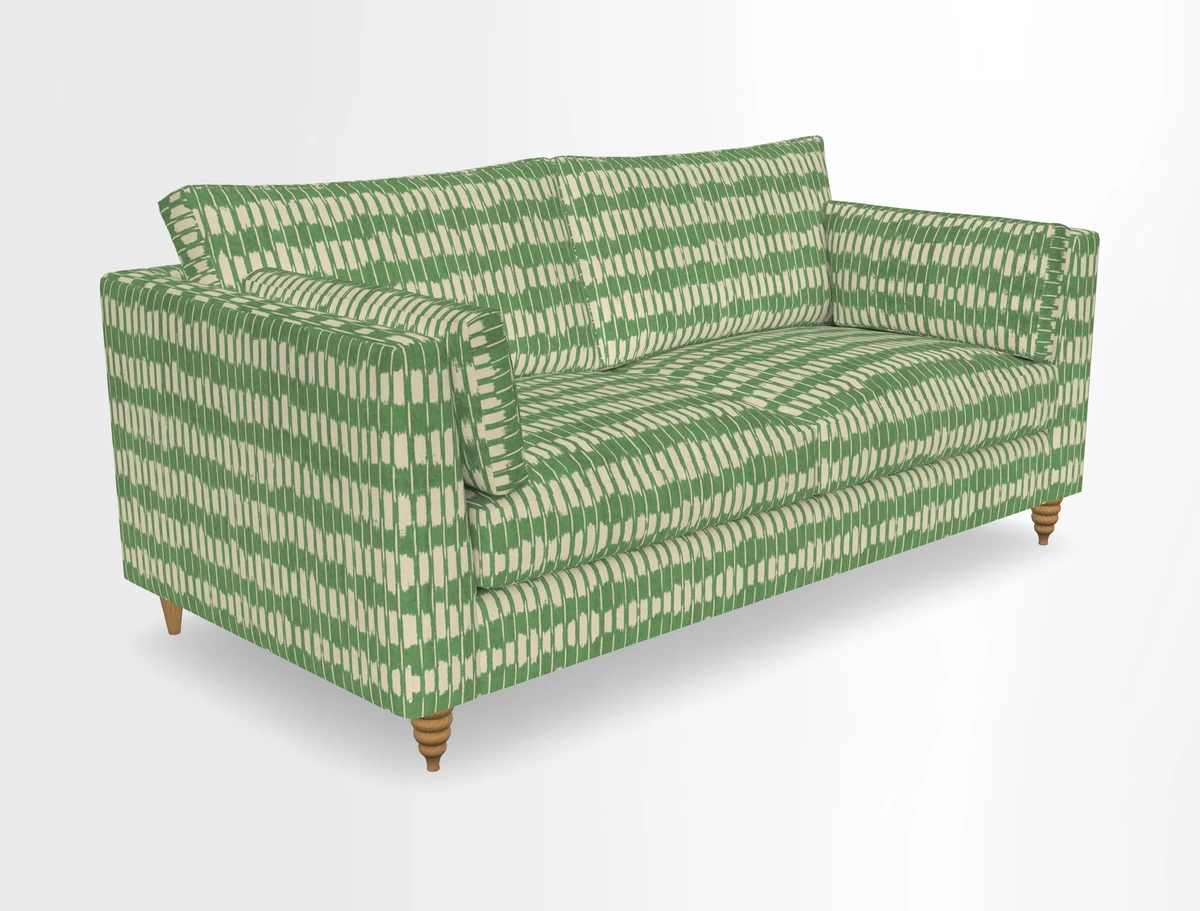 Saltdean 3 seater sofa in Covertex Lombardia Bianco