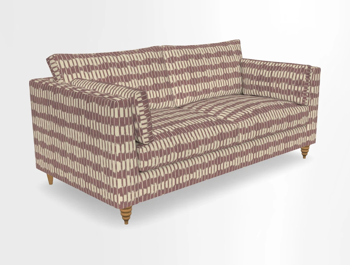 Saltdean 3 seater sofa in Covertex Lombardia Bianco