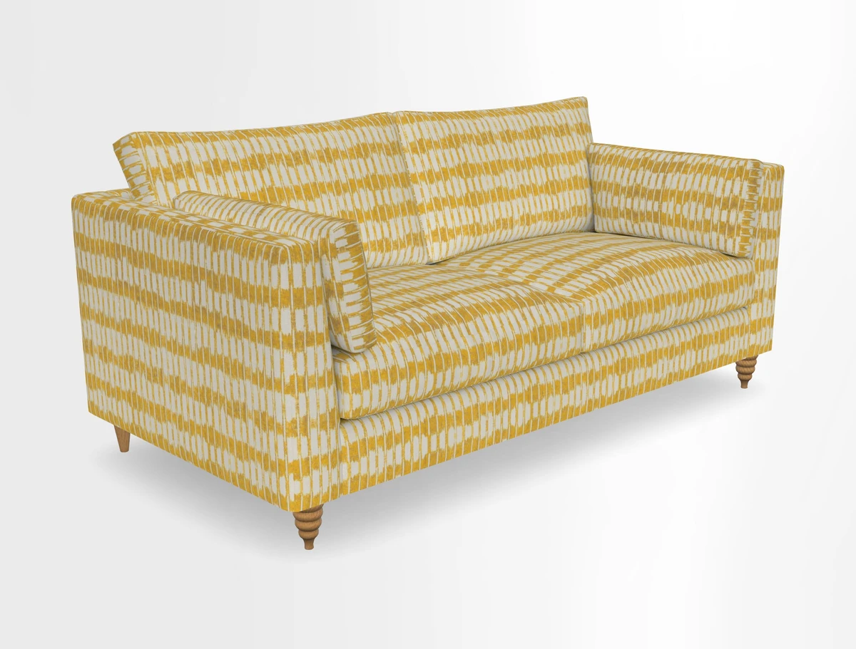 Saltdean 3 seater sofa in Covertex Lombardia Bianco