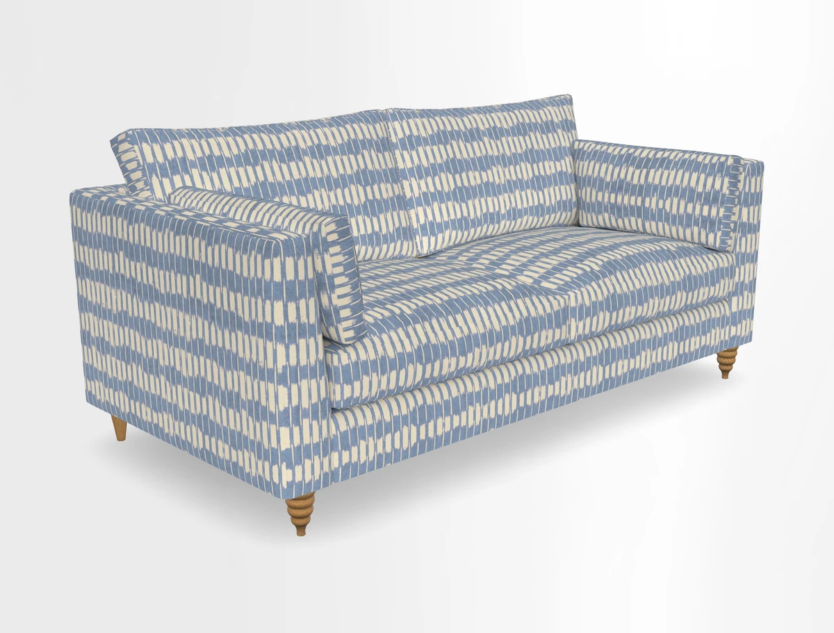 Saltdean 3 seater sofa in Covertex Lombardia Bianco