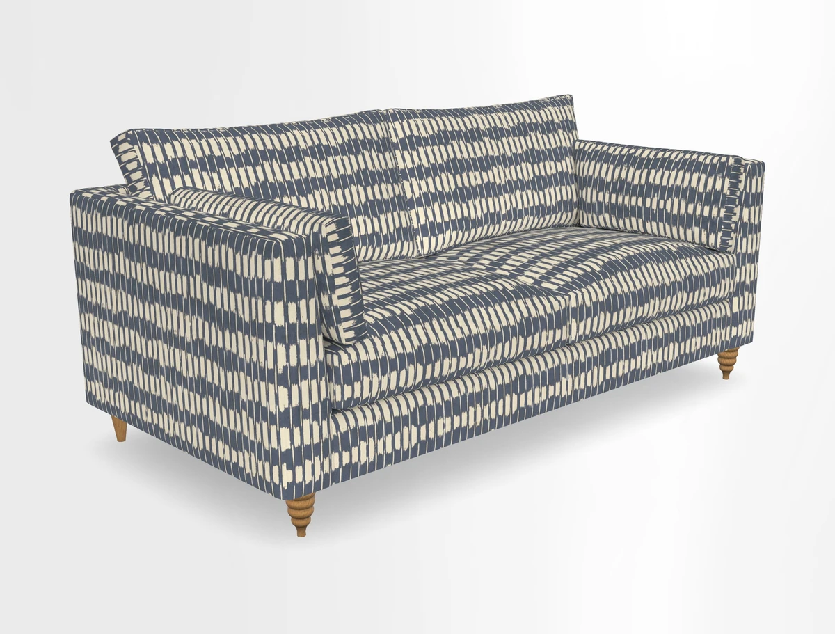 Saltdean 3 seater sofa in Covertex Lombardia Bianco